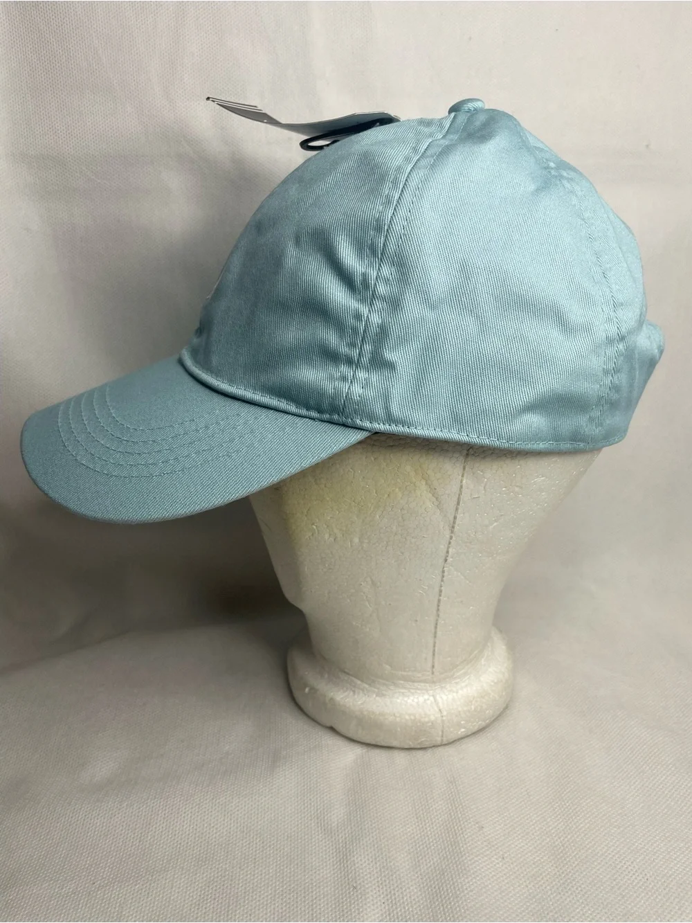 Nautica Classic Embroidered Logo J Class Dad Cap Baby Blue Adjustable Lined Hat
